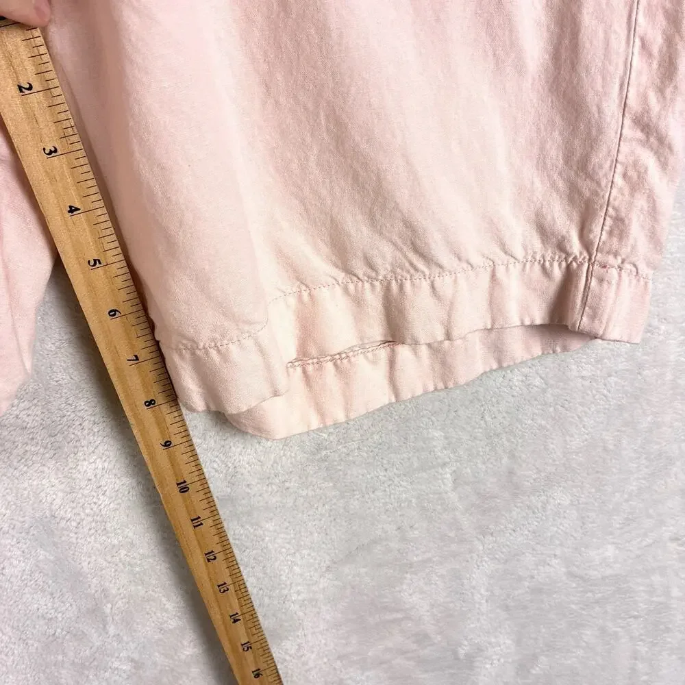 Faherty Shorts Men 40 Pastel Pink Tradewinds Linen Preppy Beach Resort Huckberry
